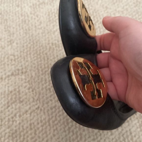 Tory Burch black Minnie Travel Ballet flat - Picture 6 of 9